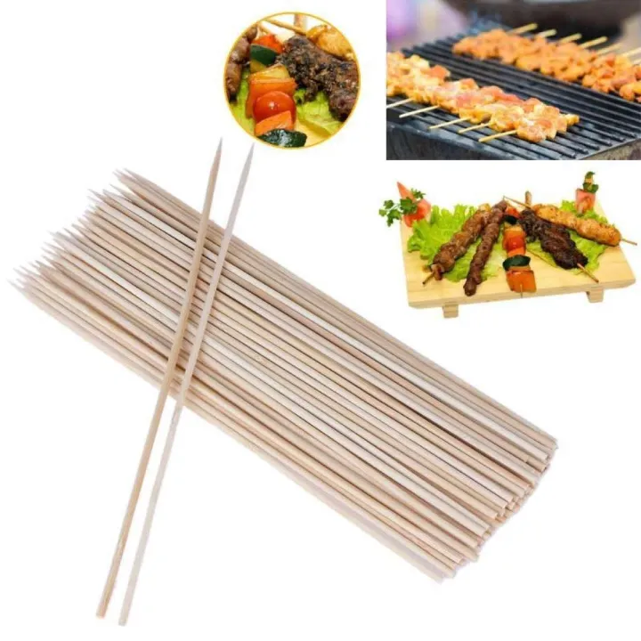 Bamboo Stick (Shashlik Kati / Kabab Kati) 6 Inch 1 Pack (50Pcs)