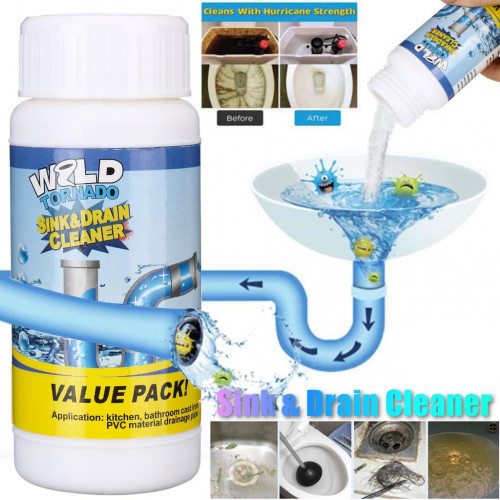 Sink and Drain Cleaning Powerful Chemical Powder